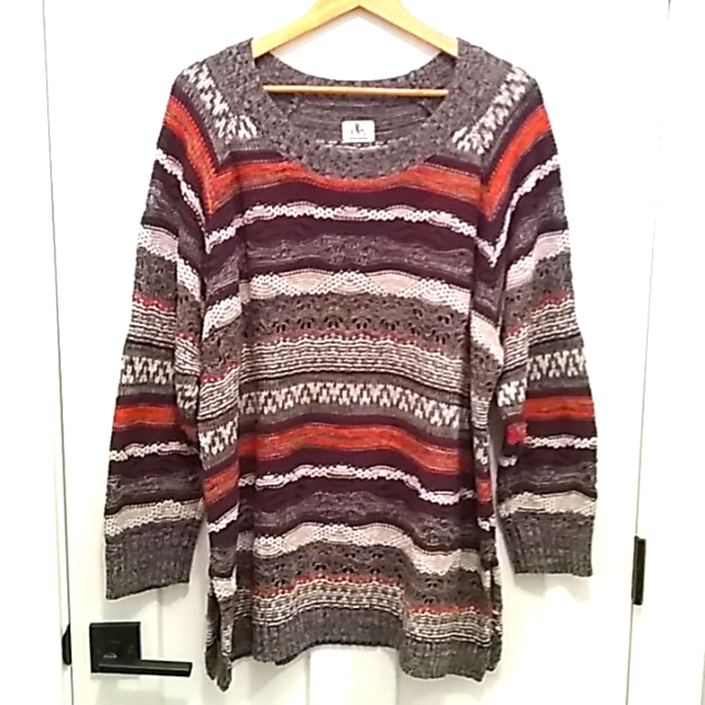 DC Jeans Long Sleeve Sweater 2X